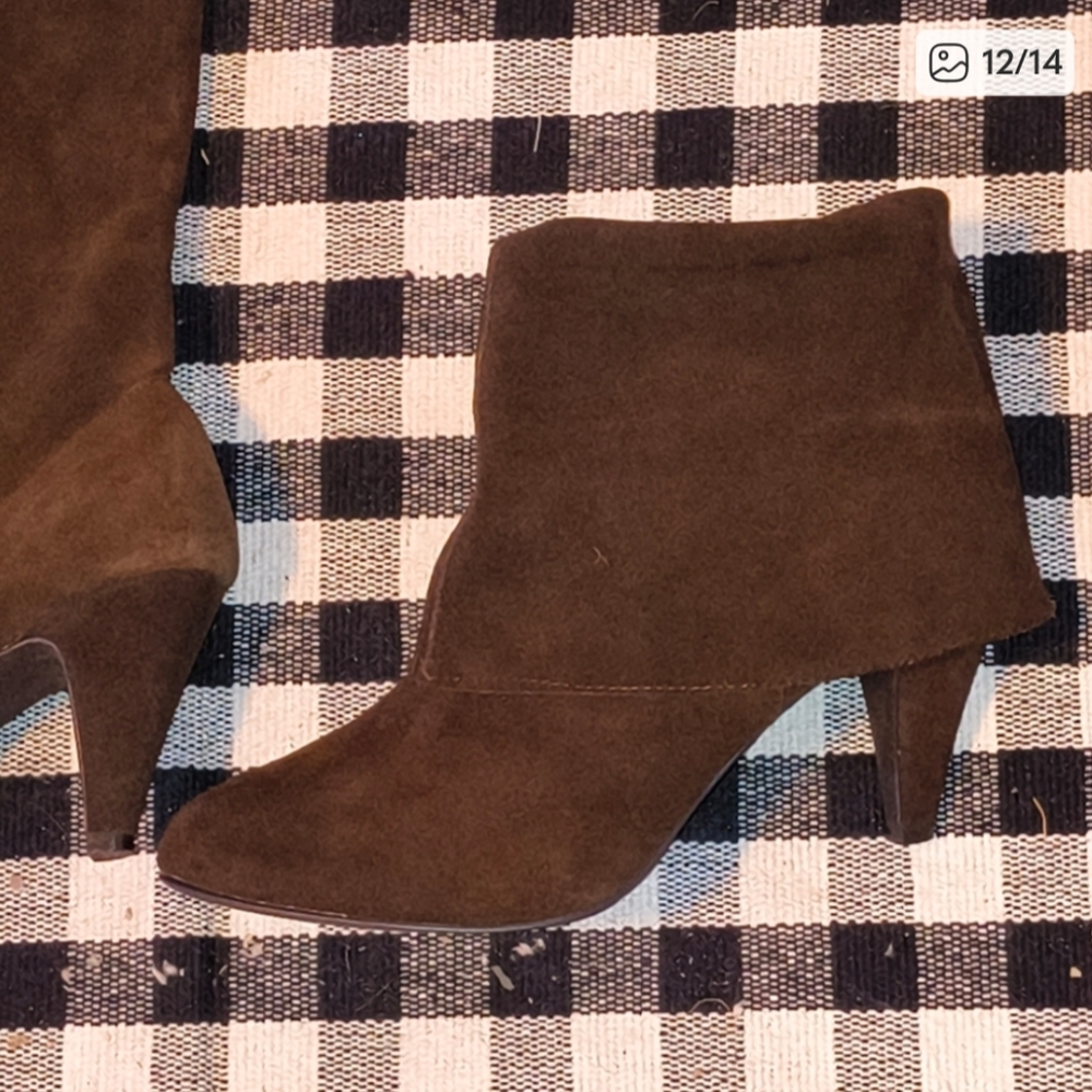 Steve Madden Brown Heeled Boots